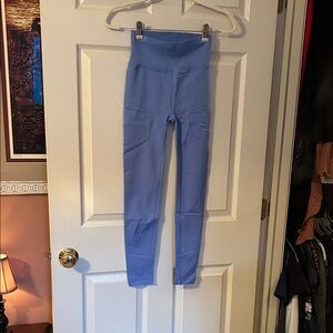 Fabletics Sculptknit Light Blue Leggings